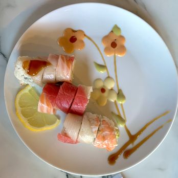 NOMA Sushi and Ramen - Rainbow roll! - Sushi Bars Near Me - Rocklin, California NOMA Sushi and Ramen - Rainbow roll! - Sushi Bars Near Me - Rocklin, California