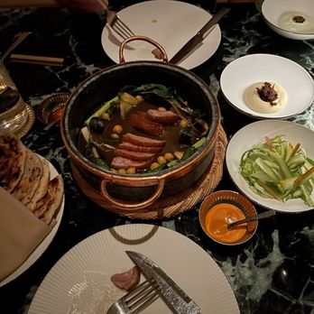 Saga - Age duck Tajine - New American Near Me - New York, New York Saga - Age duck Tajine - New American Near Me - New York, New York