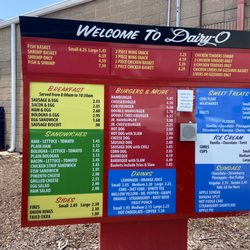 Dairy O - Menu 6/3/22