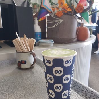 Good Time - Matcha latte with honey - Coffee & Tea Near Me - Long Beach, California