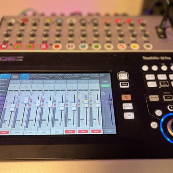 The Band Practice Place - QSC TouchMix 3- Track Recorder and Mixer - Recording & Rehearsal Studios Near Me - San Jose, California