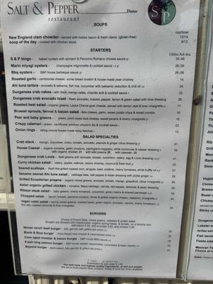 Menu photo 2 Salt & Pepper Tiburon, CA