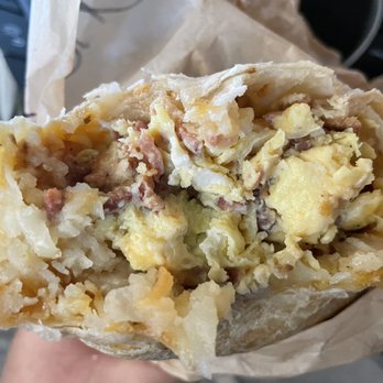 Shorty'z - Bacon breakfast burrito - Breakfast & Brunch Near Me - Fullerton, California Shorty'z - Bacon breakfast burrito - Breakfast & Brunch Near Me - Fullerton, California