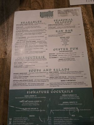 Menu photo 2 Runabout Brewing-Kitchen-Rawbar Orlando, FL Menu photo 2 Runabout Brewing-Kitchen-Rawbar Orlando, FL