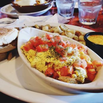 Le Peep - Lobster Scramble ($12.99) - Breakfast & Brunch Near Me - Edison, New Jersey Le Peep - Lobster Scramble ($12.99) - Breakfast & Brunch Near Me - Edison, New Jersey