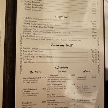 Gargiulo's - First page of the menu - Italian Near Me - Brooklyn, New York Gargiulo's - First page of the menu - Italian Near Me - Brooklyn, New York