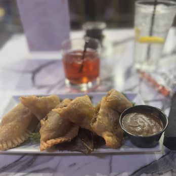Jordyn's Soul Cafe - THREE POT ROAST EMPANADAS - Comfort Food Near Me - Houston, Texas