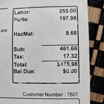 Top Tech Auto Repair Center - Amount charged by top tech but wirk done did not fix problem and was diagnose wrong - Auto Repair Near Me - Menifee, California Top Tech Auto Repair Center - Amount charged by top tech but wirk done did not fix problem and was diagnose wrong - Auto Repair Near Me - Menifee, California