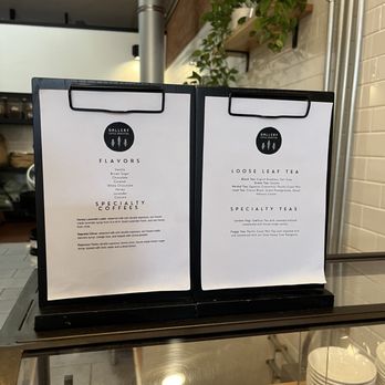 Gallery Coffee - Menu - Coffee & Tea Near Me - Woodland, California