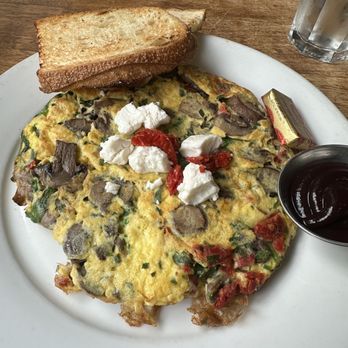 Blu Jam Cafe - Burgundy omelette - Breakfast & Brunch Near Me - Los Angeles, California