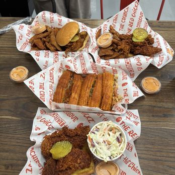 The Red Chickz - Original sandwich, chicken strips, and corn - Chicken Shop Near Me - Fresno, California The Red Chickz - Original sandwich, chicken strips, and corn - Chicken Shop Near Me - Fresno, California