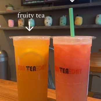 Sun Tea Day - fruity tea and watermelon kiwi yakult - Bubble Tea Near Me - Arcadia, California Sun Tea Day - fruity tea and watermelon kiwi yakult - Bubble Tea Near Me - Arcadia, California