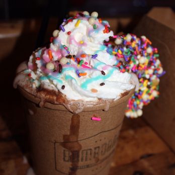 BomboBar - Funfetti hotter chocolate - Desserts Near Me - Chicago, Illinois BomboBar - Funfetti hotter chocolate - Desserts Near Me - Chicago, Illinois