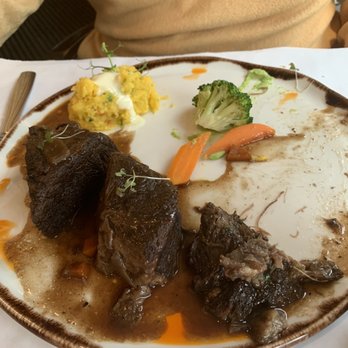 Orange Hill Restaurant - Short Ribs with Polenta! - New American Near Me - Newburgh, New York