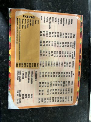 Menu photo 1 Los Tacos Las Vegas, NV Menu photo 1 Los Tacos Las Vegas, NV