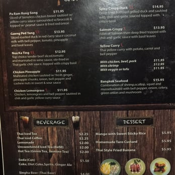 Charm Thai - Menu - Thai Near Me - Silver Spring, Maryland