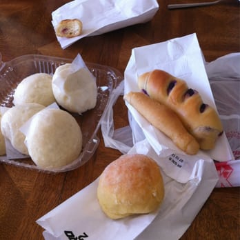 Ginelle's Bakery - Pork asado siopao, cream cheese, Spanish and ube rolls - Bakeries Near Me - Elk Grove, California