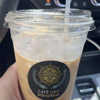 Cafe Oro Dos Aztecas - The Spear (after some sips...either half empty or half full) - Coffee & Tea Near Me - Riverside, California Cafe Oro Dos Aztecas - The Spear (after some sips...either half empty or half full) - Coffee & Tea Near Me - Riverside, California