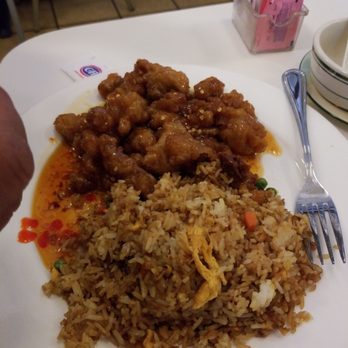 China Chef - Honey spicy chicken lunch combo - Chinese Near Me - Temecula, California