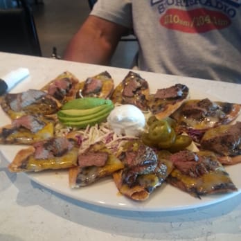 Foxiis Restaurant & Bar - $11 Black Bean Nachos w/beef (thought we ordered HH beef nachos). Not worth the price. - American Near Me - Murphy, Texas Foxiis Restaurant & Bar - $11 Black Bean Nachos w/beef (thought we ordered HH beef nachos). Not worth the price. - American Near Me - Murphy, Texas