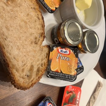 Pizzeria Moretti - a sandwich, butter, jam, and butter - Italian Near Me - Toronto, Ontario