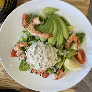 Brothers Cafe - Prawn salad, added tuna salad - Breakfast & Brunch Near Me - Millbrae, California Brothers Cafe - Prawn salad, added tuna salad - Breakfast & Brunch Near Me - Millbrae, California