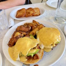 Chicken Avocado Benedict