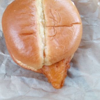 Long John Silver's - Long John Silver's fish sandwich. One of your better fast food fish sandwiches. Lots of tasty pickles - Seafood Near Me - Las Cruces, New Mexico