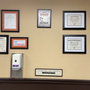 Whataburger - a picture of a reception area - Burgers Near Me - Palestine, Texas Whataburger - a picture of a reception area - Burgers Near Me - Palestine, Texas