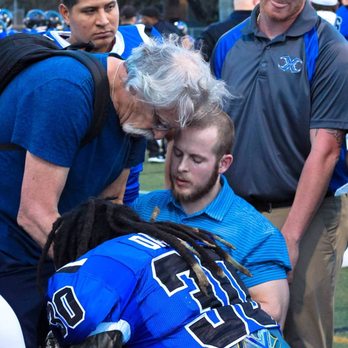 Brian N Forrest, DC - Dr. Forrest working sideline medical support for the Texas Xtreme semi-pro football team. - Chiropractors Near Me - Austin, Texas