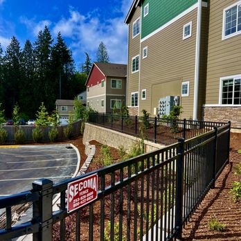 Secoma Fence - rod iron fence for an apartment complex - Fences & Gates Near Me - Tacoma, Washington