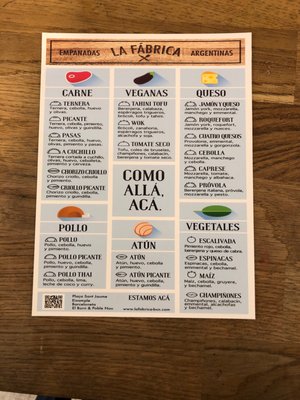Menu photo 4 La Fabrica Barcelona, B