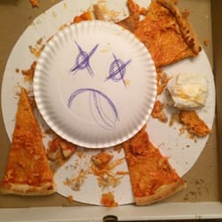 Santini's Pizza Palace - Buffalo chicken pizza...not a winner