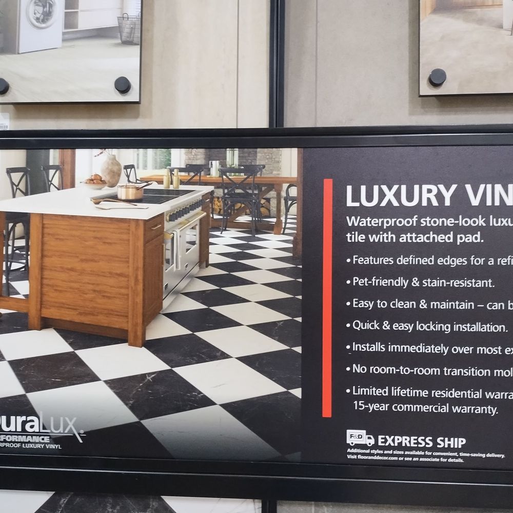 Floor & Decor - Duralux sign - Home Decor Near Me - Pompano Beach, Florida
