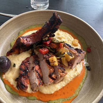 Lamplight Lounge - Al Pastor Pork Chop - New American Near Me - Anaheim, California Lamplight Lounge - Al Pastor Pork Chop - New American Near Me - Anaheim, California