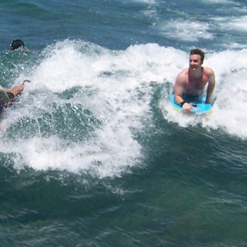 Waikiki Beach Walls - My son and I bodyboarding . - Beaches Near Me - Honolulu, Hawaii Waikiki Beach Walls - My son and I bodyboarding . - Beaches Near Me - Honolulu, Hawaii