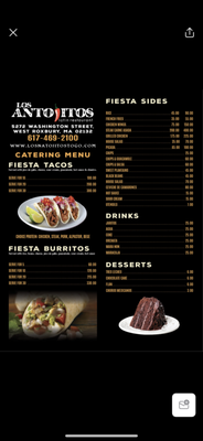 Menu photo 3 Los Antojitos Restaurant West Roxbury, MA Menu photo 3 Los Antojitos Restaurant West Roxbury, MA