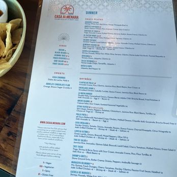 Casa Almenara - Menu - Mexican Near Me - Atlanta, Georgia