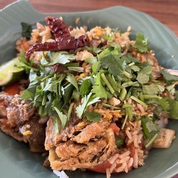 Thai House Restaurant - Salid fried rice, very good! Different! - Thai Near Me - Redlands, California Thai House Restaurant - Salid fried rice, very good! Different! - Thai Near Me - Redlands, California