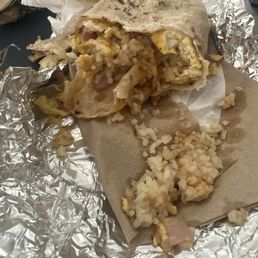 Breakfast burritos Breakfast burritos