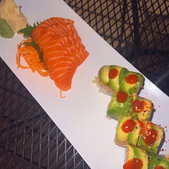 Fancy Q Sushi Bar & Grill - Salmon Sashimi - Sushi Bars Near Me - St. Simons, Georgia Fancy Q Sushi Bar & Grill - Salmon Sashimi - Sushi Bars Near Me - St. Simons, Georgia