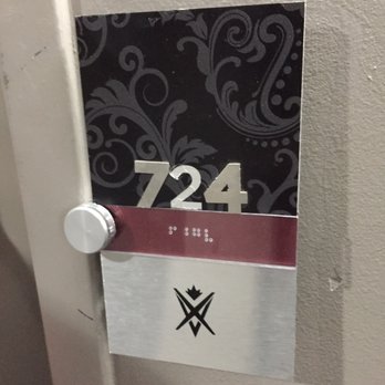Hotel Deco Omaha, Tapestry Collection by Hilton - Fixed the room number with glue and tin foil - Hotels Near Me - Omaha, Nebraska Hotel Deco Omaha, Tapestry Collection by Hilton - Fixed the room number with glue and tin foil - Hotels Near Me - Omaha, Nebraska