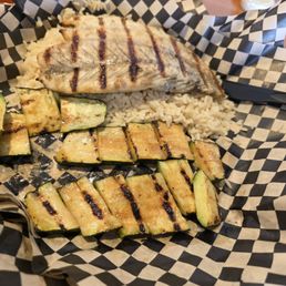Grilled Sea Bass