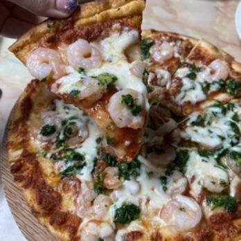 Bedouin Tent - 10" Shrimp Pitza - Middle Eastern Near Me - Brooklyn, New York Bedouin Tent - 10" Shrimp Pitza - Middle Eastern Near Me - Brooklyn, New York