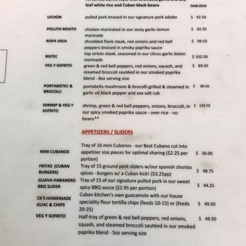 Cuban Kitchen - 8/17 - Cuban Near Me - San Mateo, California