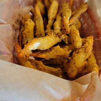 The Beach Pit - fried crab claws - Barbeque Near Me - St. George Island, Florida The Beach Pit - fried crab claws - Barbeque Near Me - St. George Island, Florida