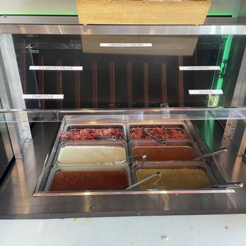 Lupe's Mexican Eatery - Salsa Bar: Chipotle, Verde, Cilantro Sauce, Habanero, Habanero Onions - Mexican Near Me - Dana Point, California Lupe's Mexican Eatery - Salsa Bar: Chipotle, Verde, Cilantro Sauce, Habanero, Habanero Onions - Mexican Near Me - Dana Point, California