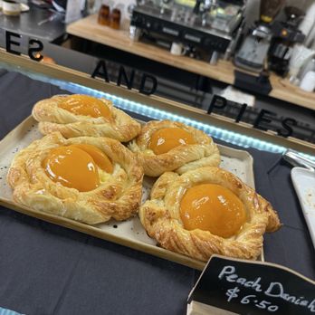 Quiches & Pies - Peach danish | $6.50 - Coffee & Tea Near Me - Chandler, Arizona