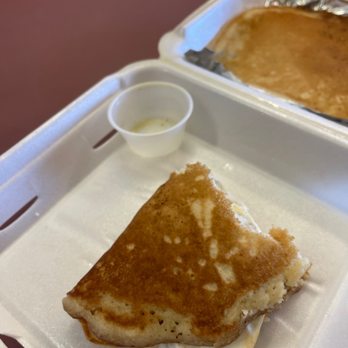 Double J Cafe - Had to make shift eat the egg in pancakes because they didn't give us Togo silverware? Also empty butter equals dry pancakes. - Cafes Near Me - Ogilvie, Minnesota Double J Cafe - Had to make shift eat the egg in pancakes because they didn't give us Togo silverware? Also empty butter equals dry pancakes. - Cafes Near Me - Ogilvie, Minnesota