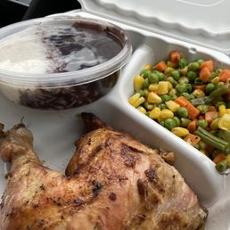 Dark meat plate